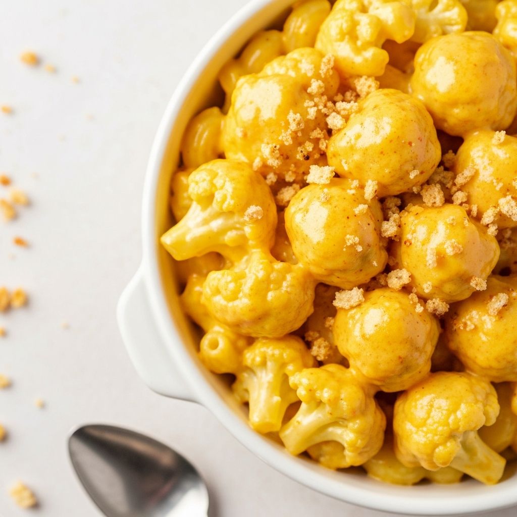 Keto Cauliflower Mac and Cheese